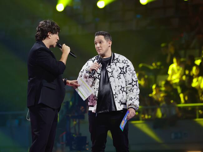 Nuestro faraón, uno de los conductores de la ceremonia de entrega