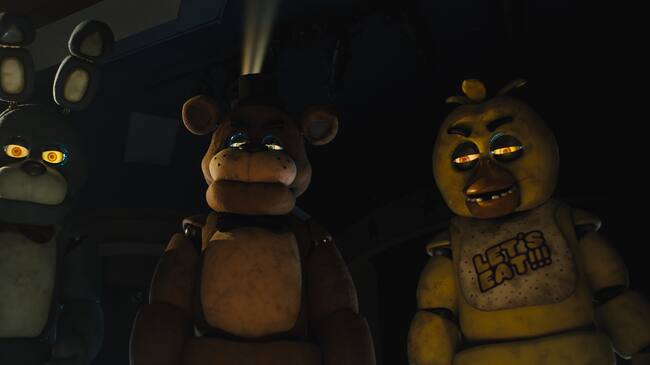 Los animatronics de 'Five Nights At Freddie's'.
