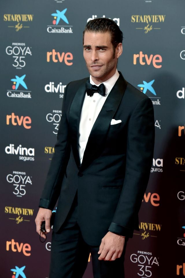 Jon Kortajarena en los Premios Goya 2021.