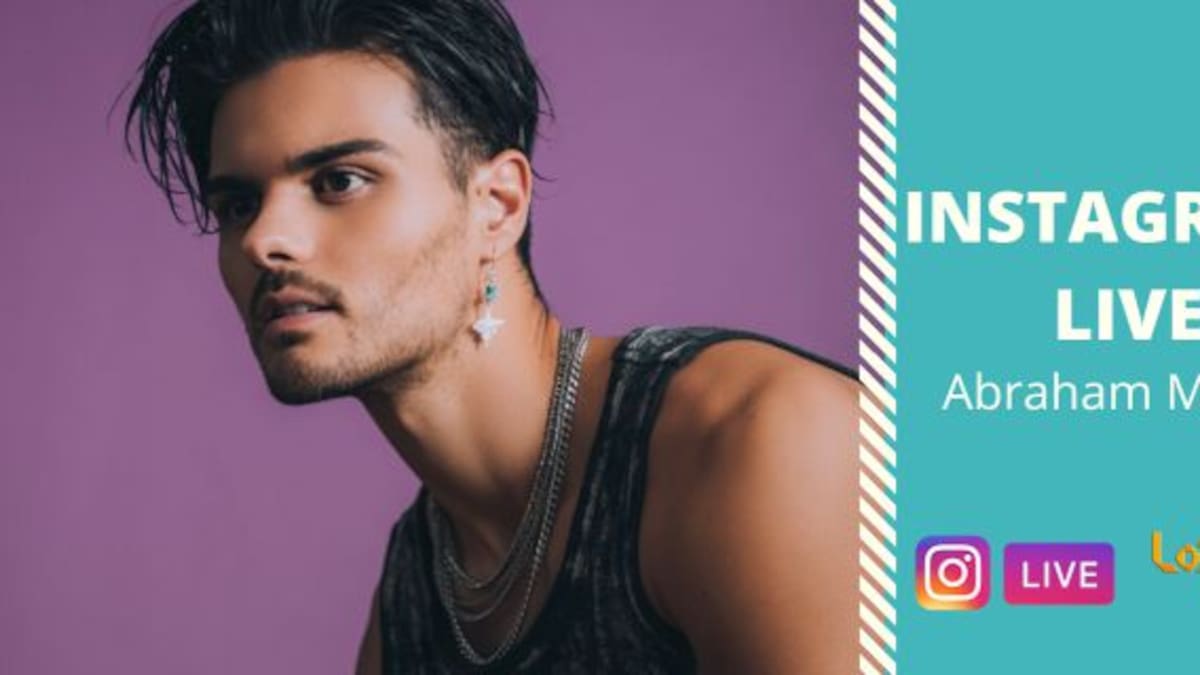 ¡Instagram Live con Abraham Mateo!