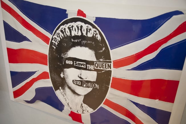 Impresión Original de Sex Pistols. God Save The Queen