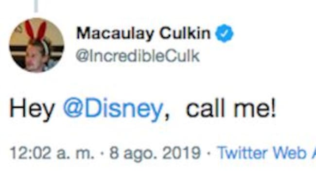 Tuit de Macaulay Culkin
