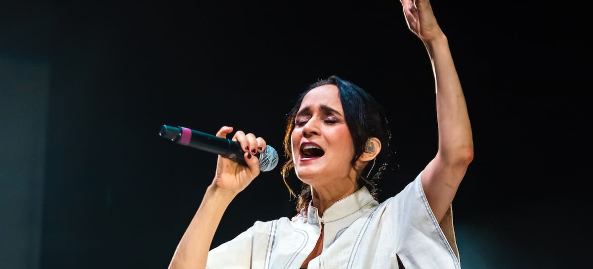 Julieta Venegas, en el Escenario GNP de Monterrey 2026.