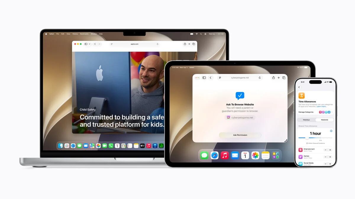 Apple / Control parental