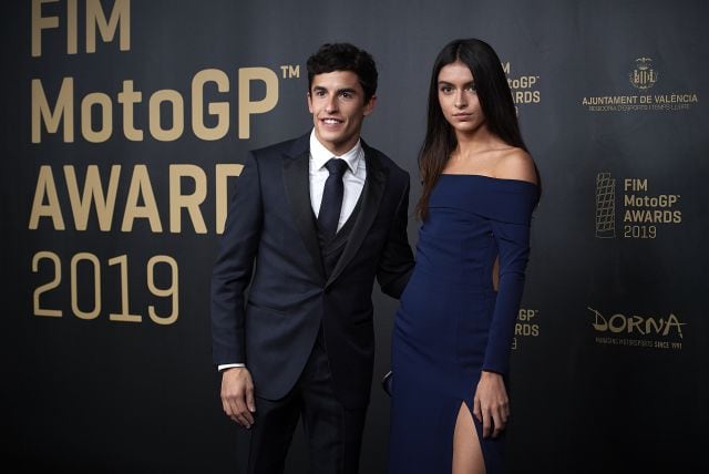 Marc Márquez y Lucía Rivera fueron pareja en 2019.