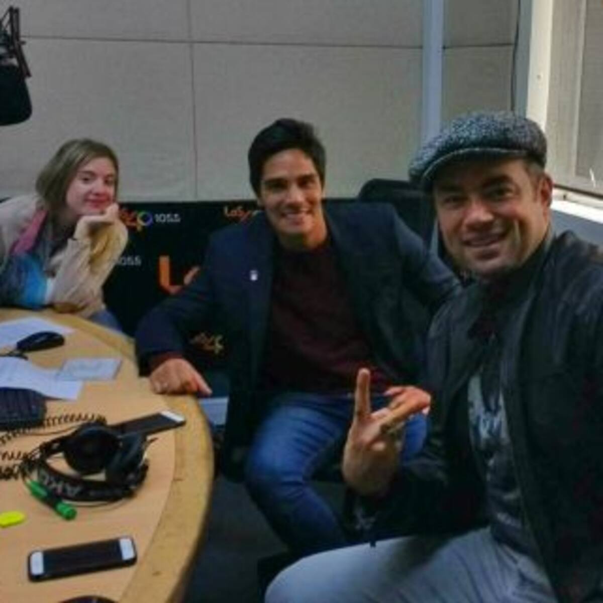 ¡Nos visitó Santiago Cruz!