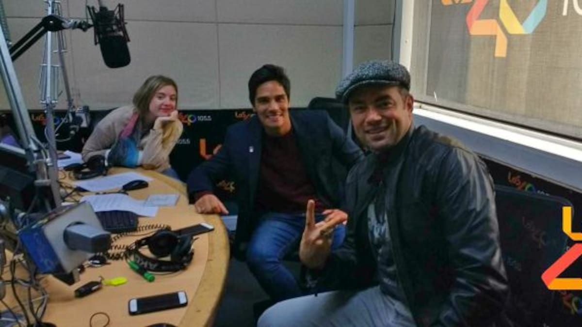 ¡Nos visitó Santiago Cruz!