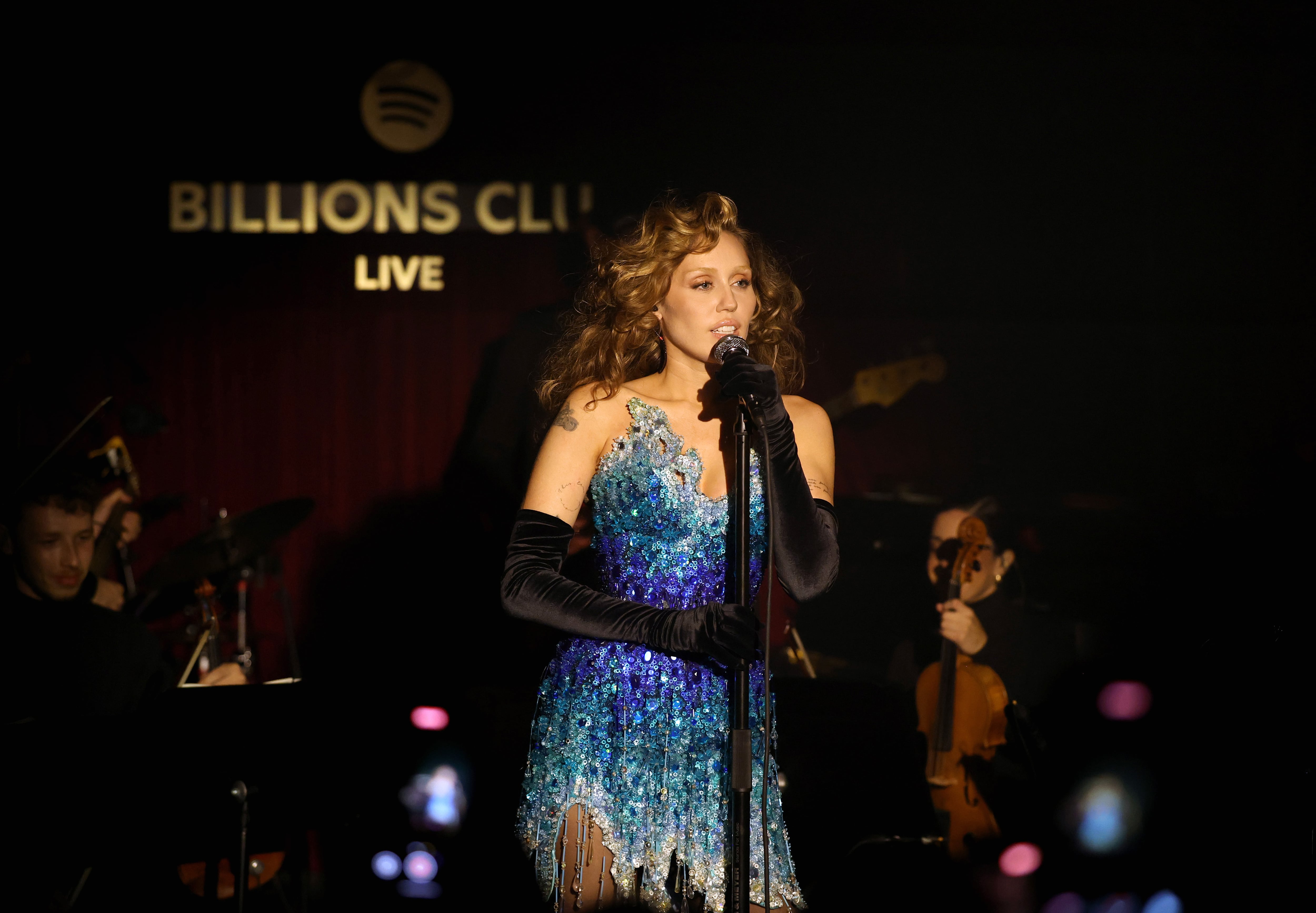 Miley Cyrus en el Billions Club Series Paris