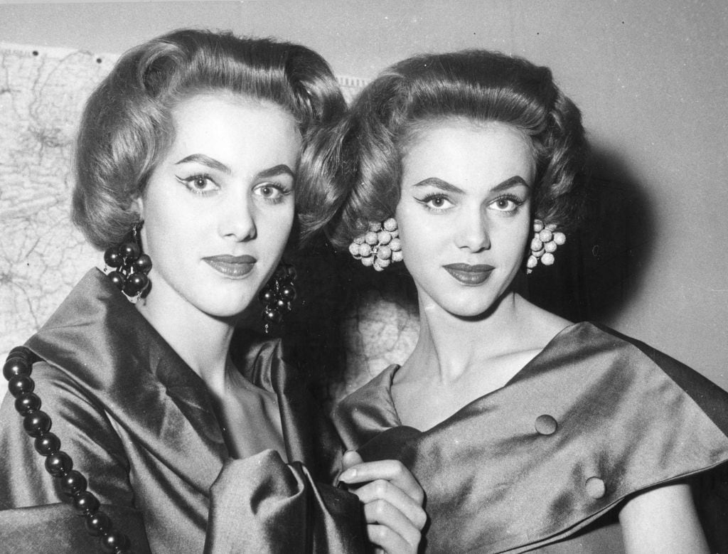 Alice y Ellen Kessler, 1956