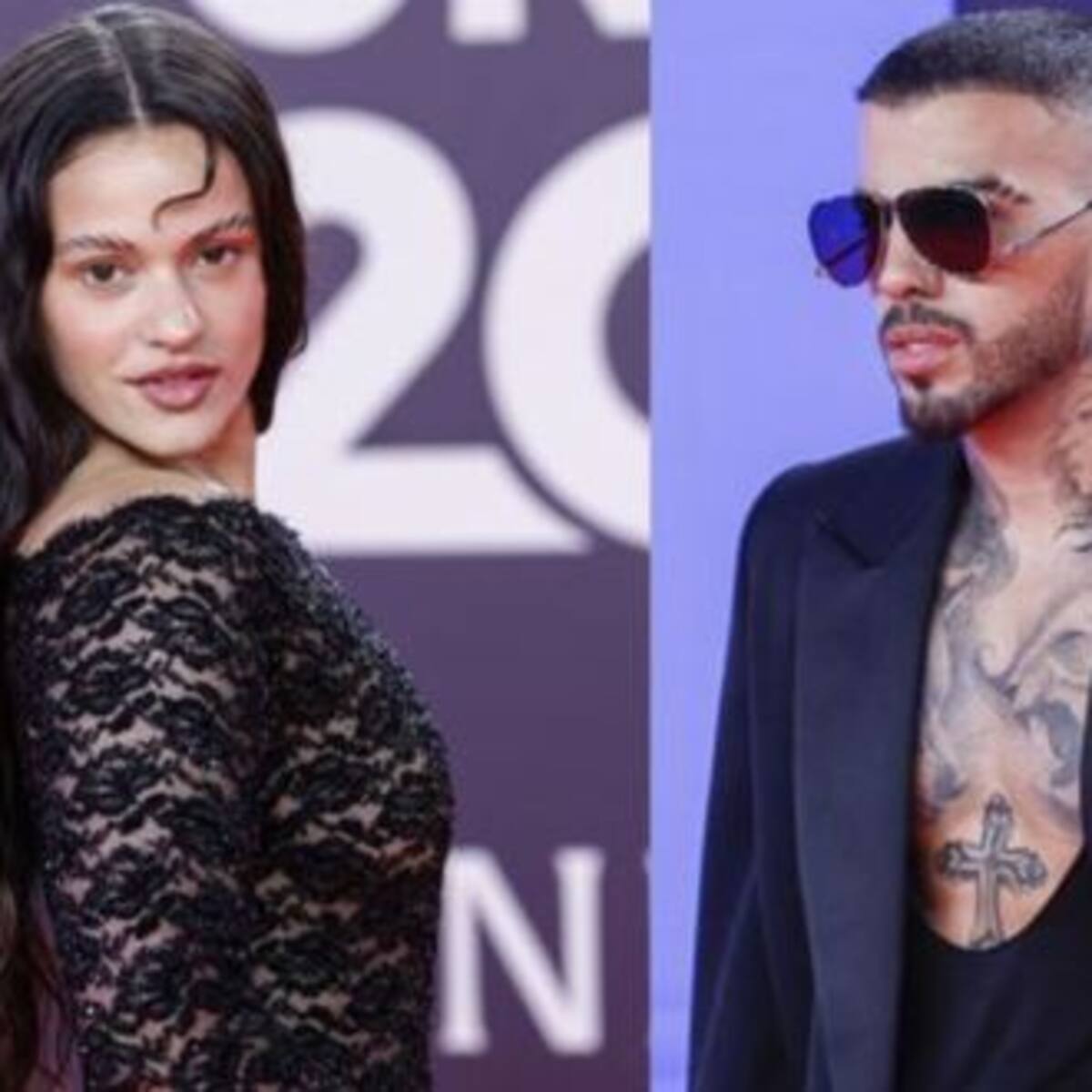 Las indirectas de Rauw Alejandro y Rosalía en los Latin Grammy