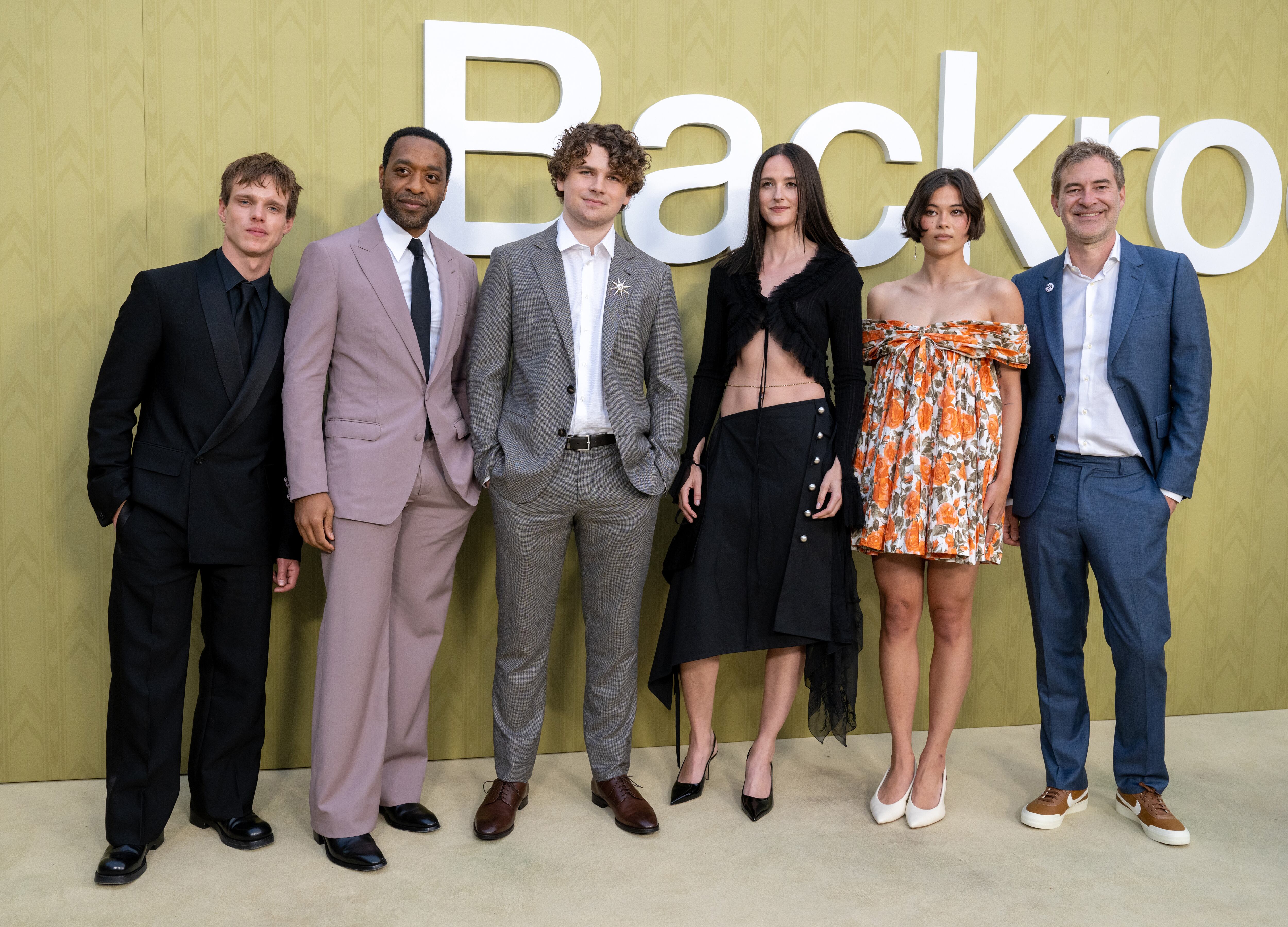 Reparto de Backrooms en la premiere en L.A. en 2026