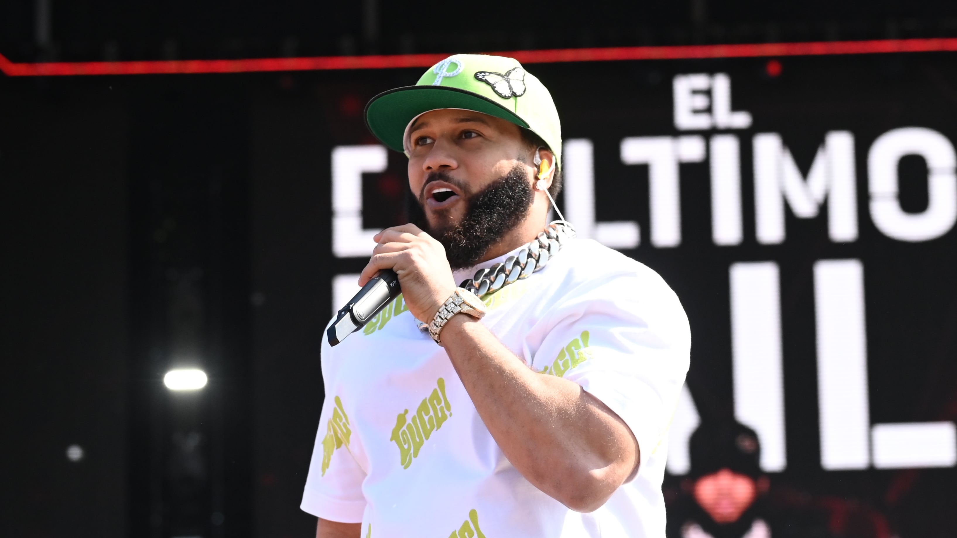 El Alfa durante su concierto en el Suenos Music Festival de 2025