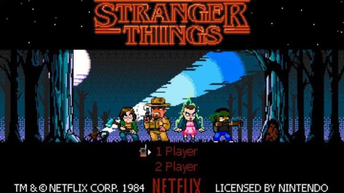 Llegó la hora de instalar el videojuego de Stranger Things