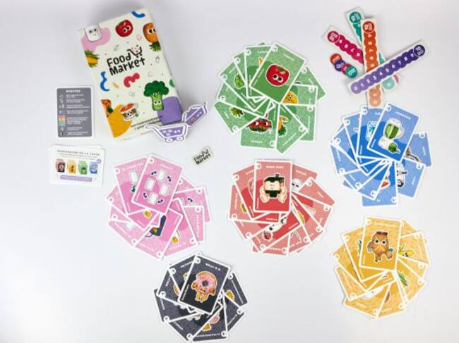 Cartas, alimentos y diversión.