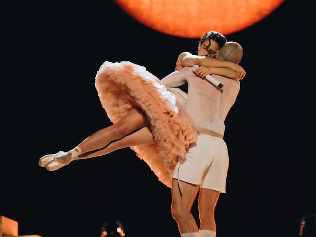 Rosalía en su último concierto de 'LUX Tour' en Madrid, abril de 2026.