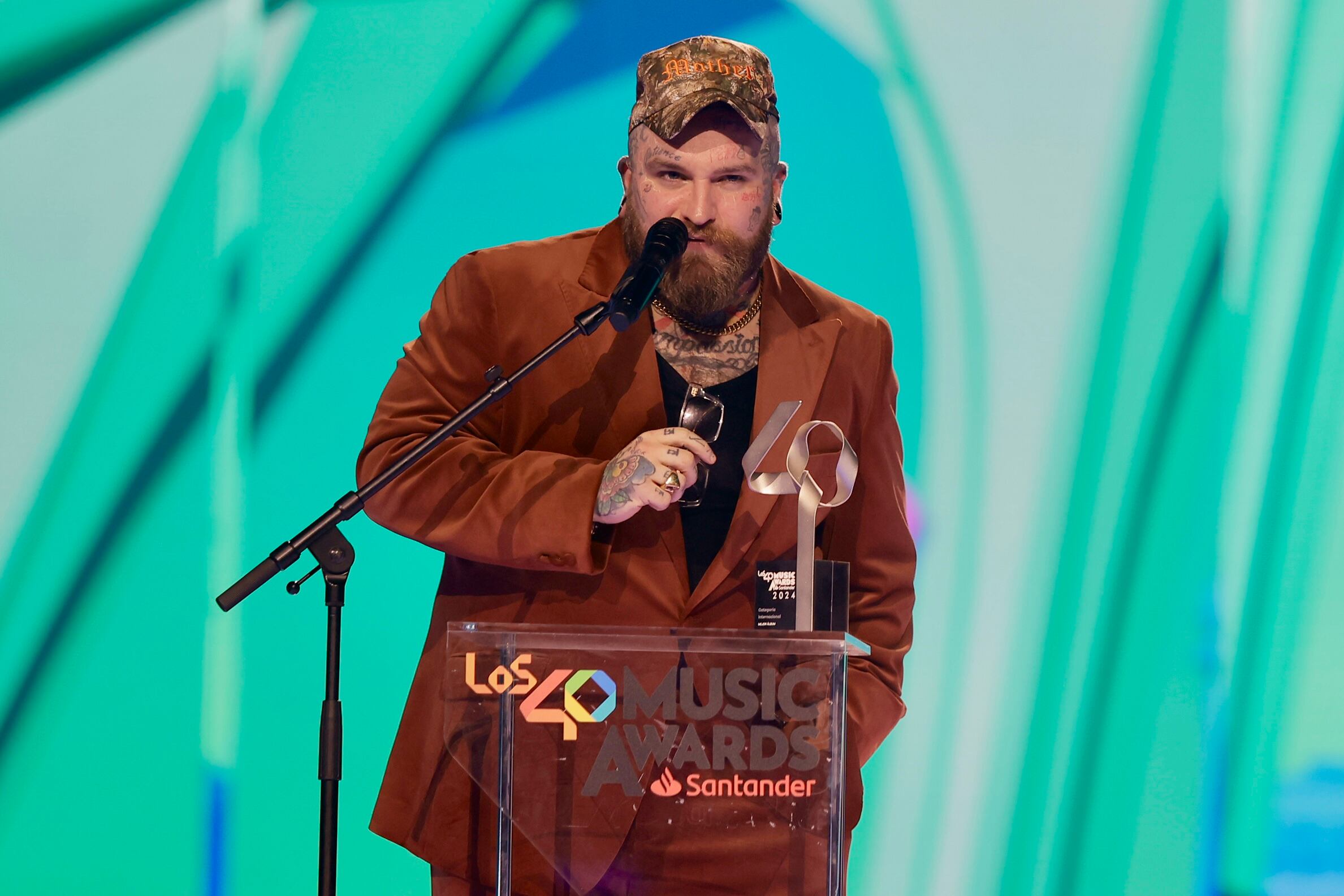 Aunque para discurso memorable el de Teddy Swims: "Dios es una mujer y quiero mucho a mi mamá"