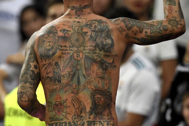 Tatuajes Sergio Ramos