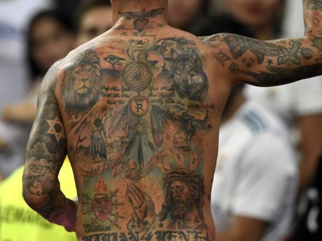 Tatuajes Sergio Ramos