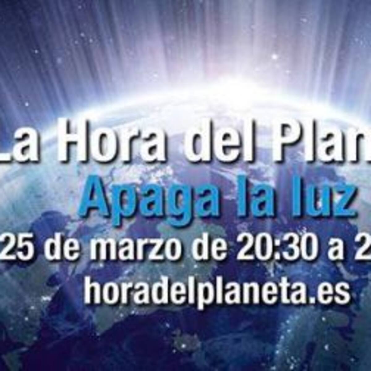¡Nos sumamos a la Hora del Planeta!