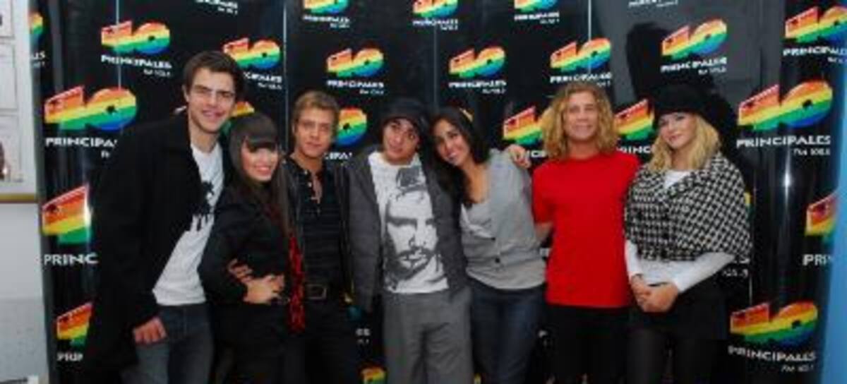 Estudio abierto con los Teen Angels en 40 Principales