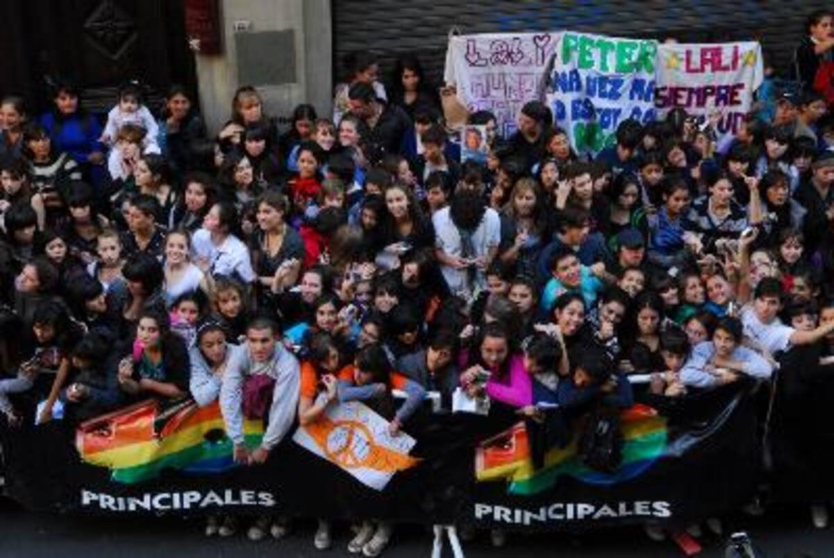 Estudio abierto con los Teen Angels en 40 Principales