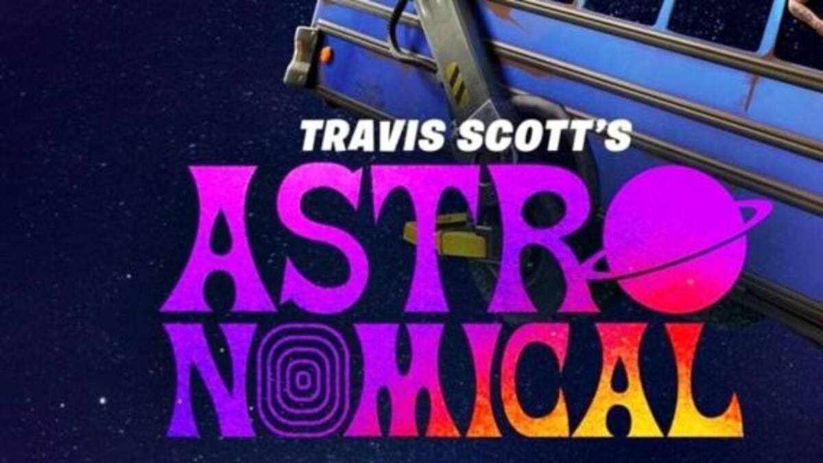 Travis Scott presenta Astronimical junto a Fortnite
