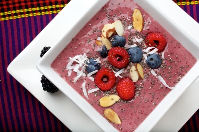 Smoothie bowl.