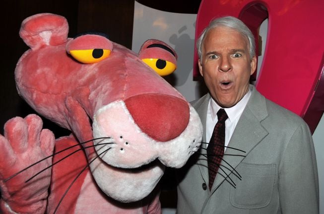 Steve Martin en el estreno de &#039;The Pink Panther 2&#039;.