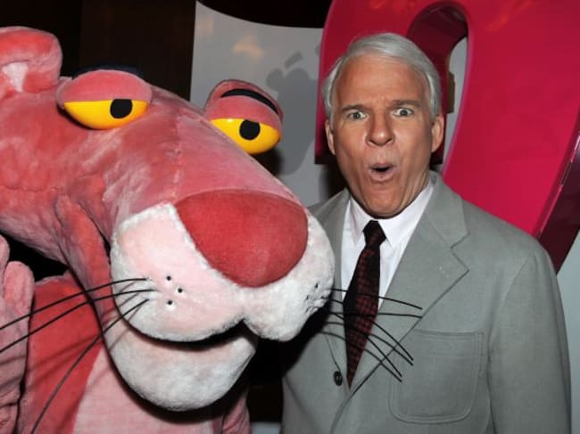 Steve Martin en el estreno de 'The Pink Panther 2'.