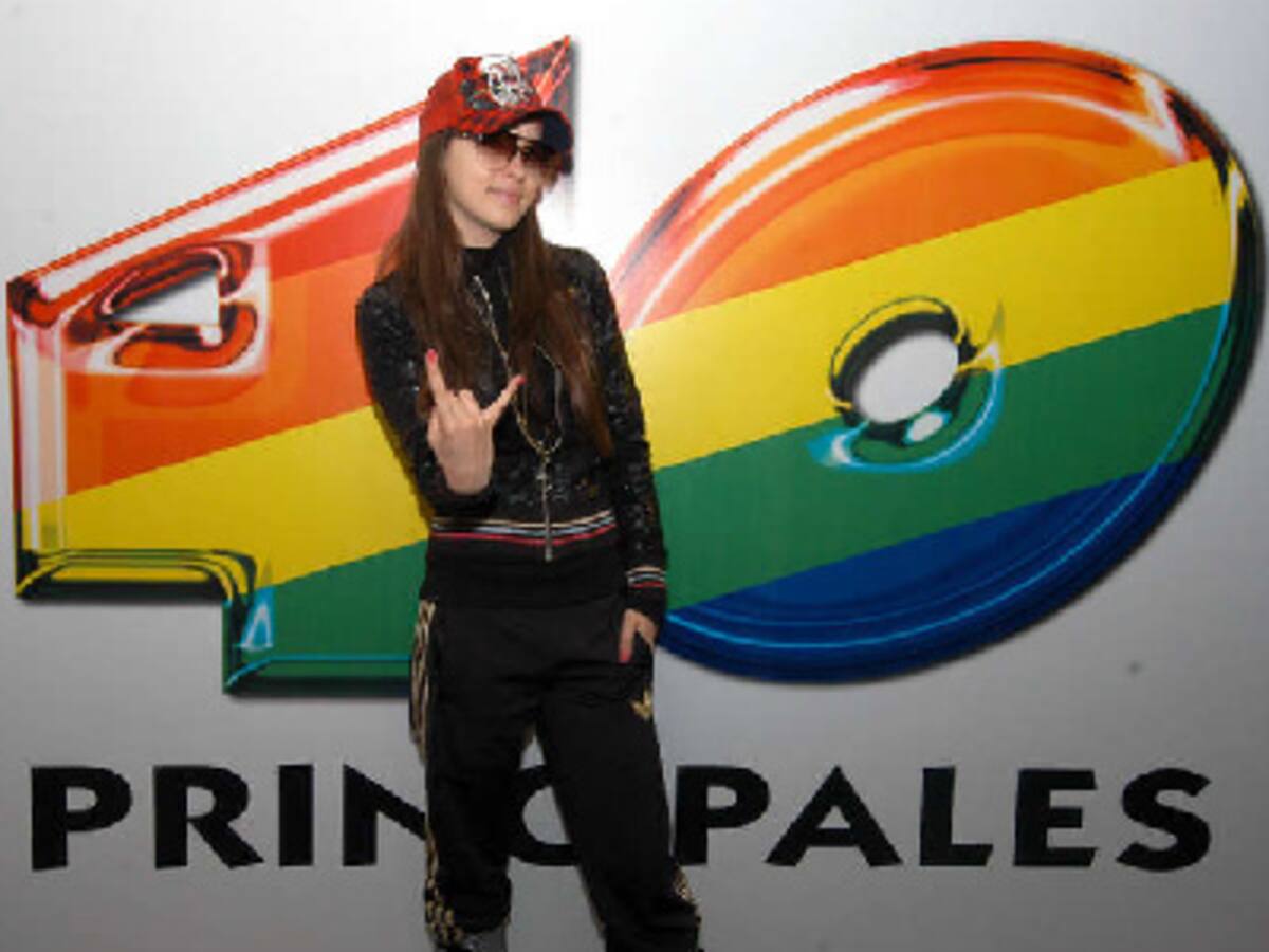 Belinda en Los 40 Principales.