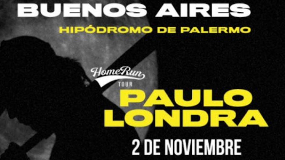 Todo lo que tenés que saber sobre el show de Paulo Londra