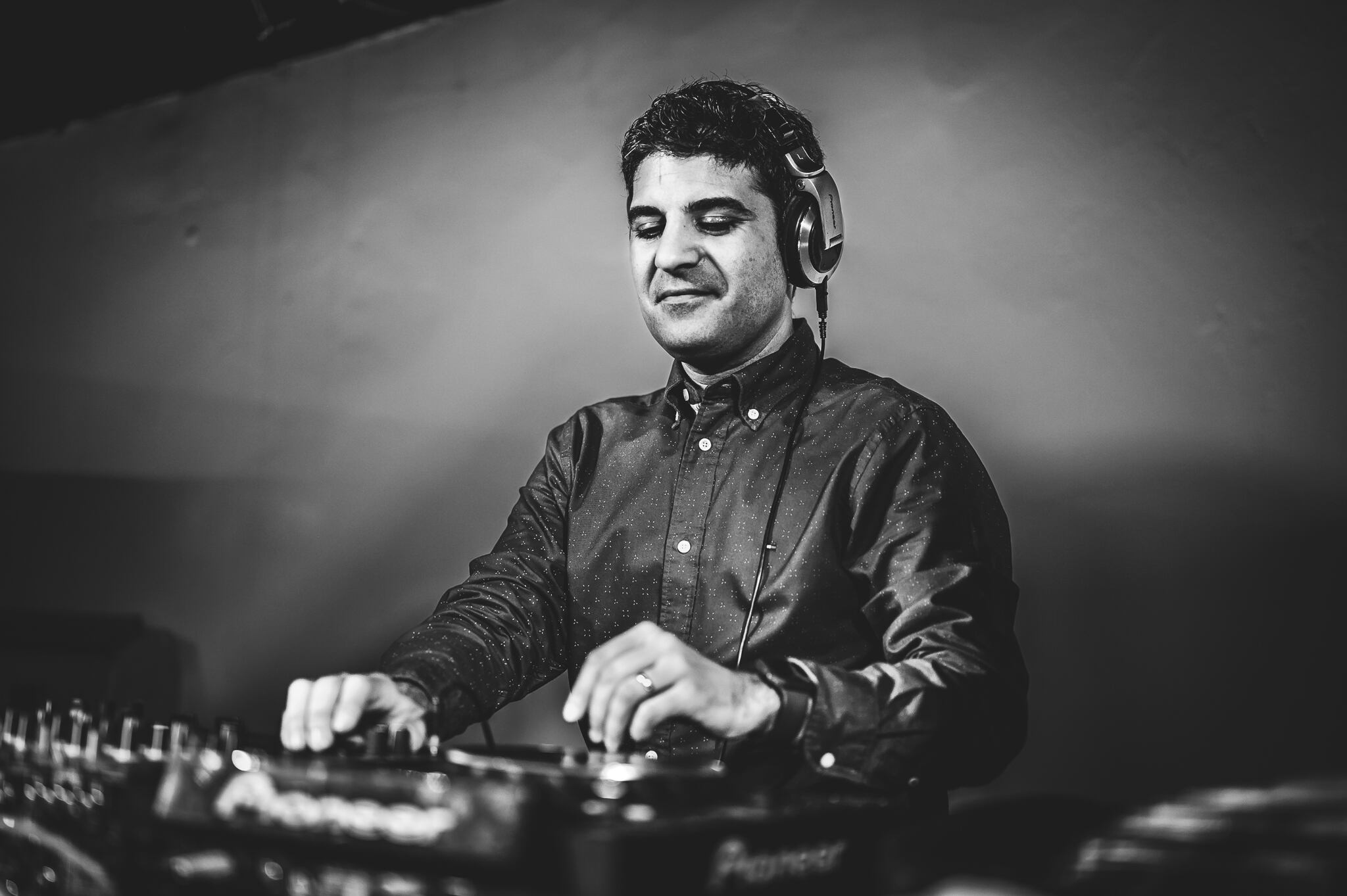 Edu Naranjo, en La Clásica Fiesta Ochentera en Ciudad Real con motivo de San Valentín.