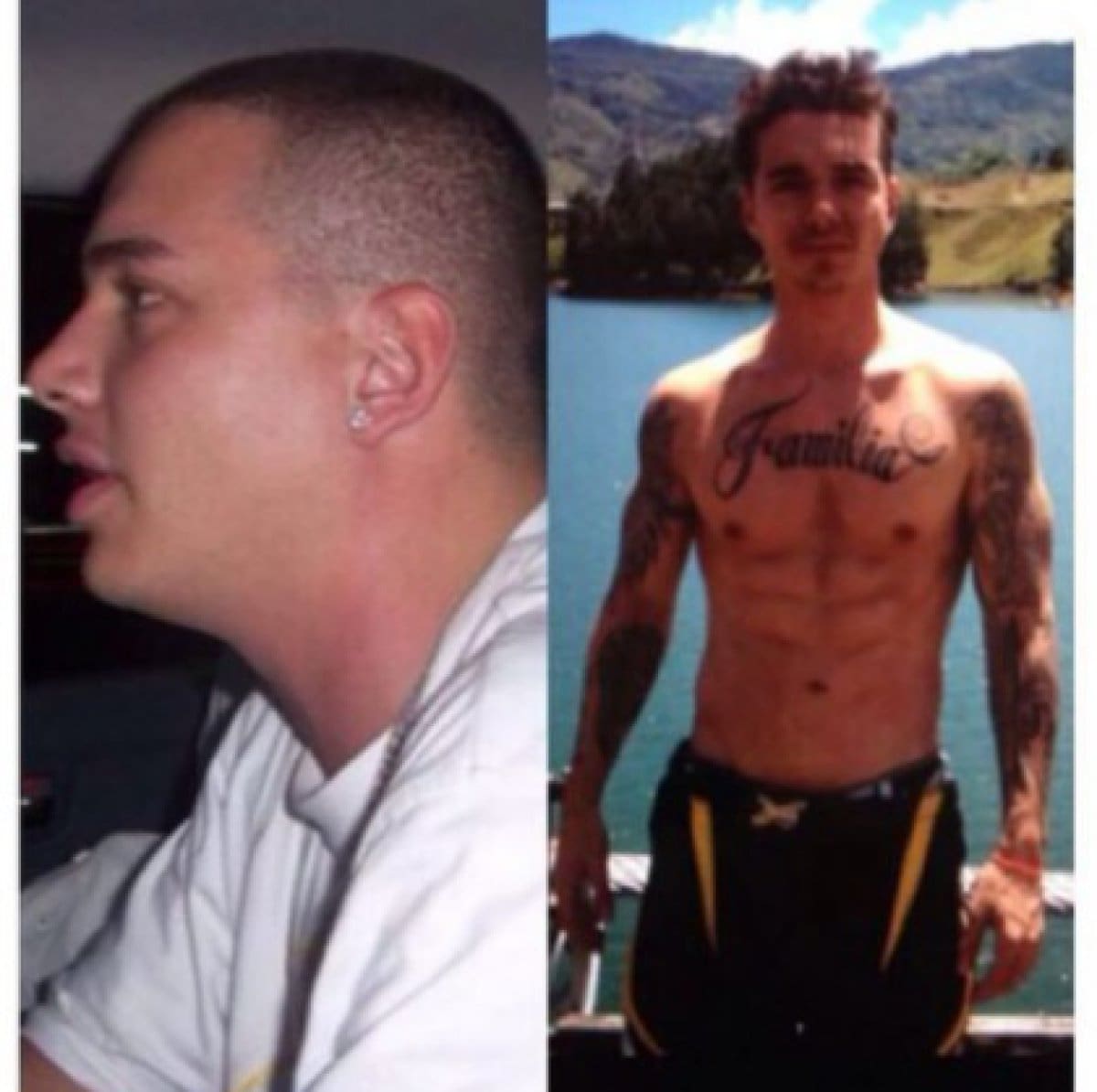 J Balvin antes y después