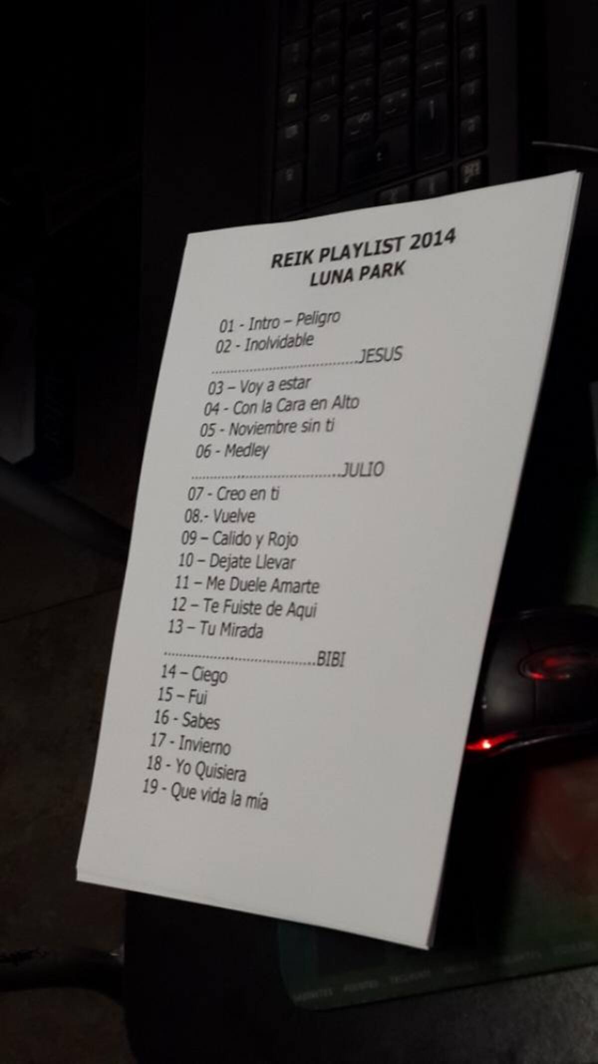 Soundcheck y Meet con Reik