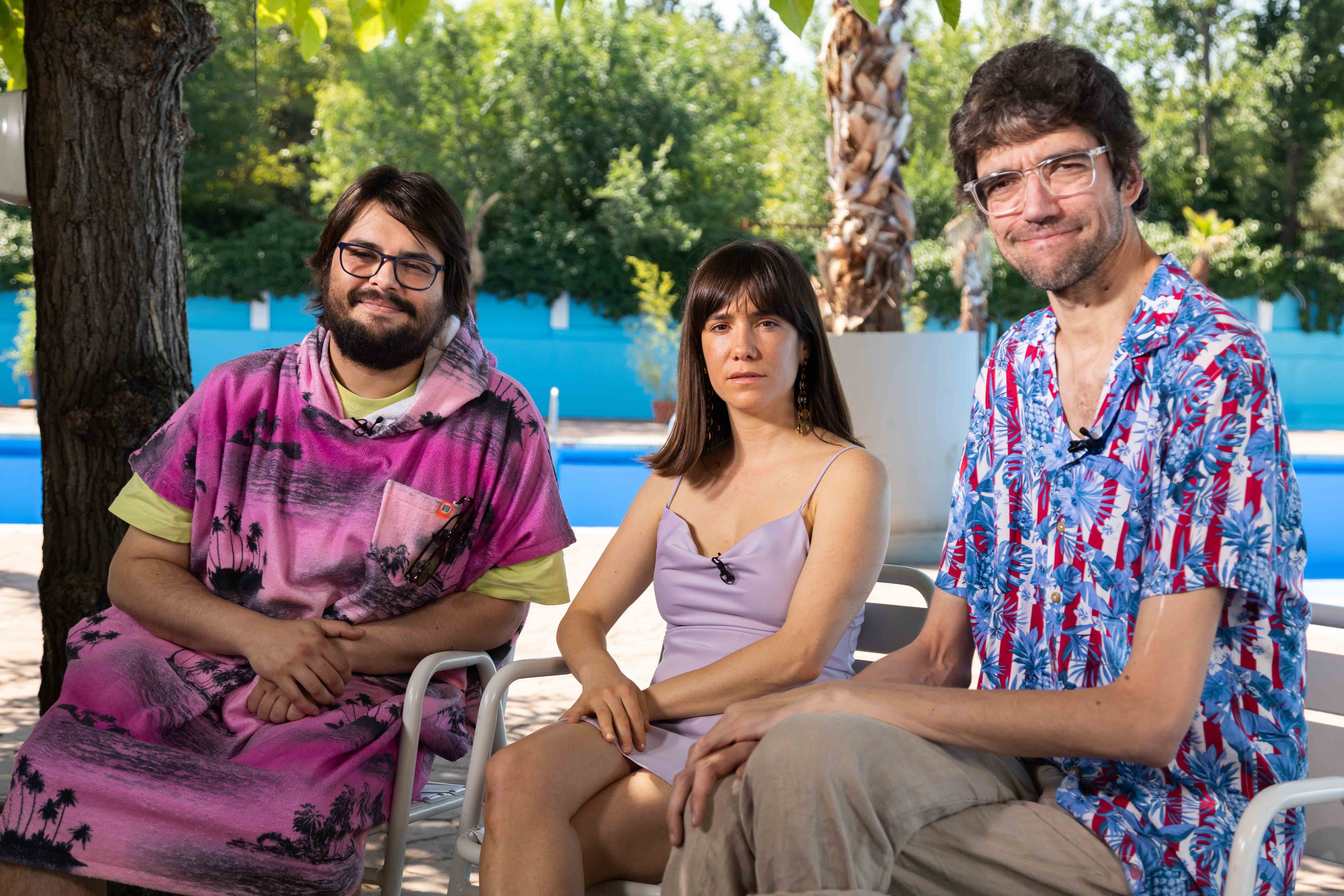 Brays Efe, Bruna Cusí y Javier Botet