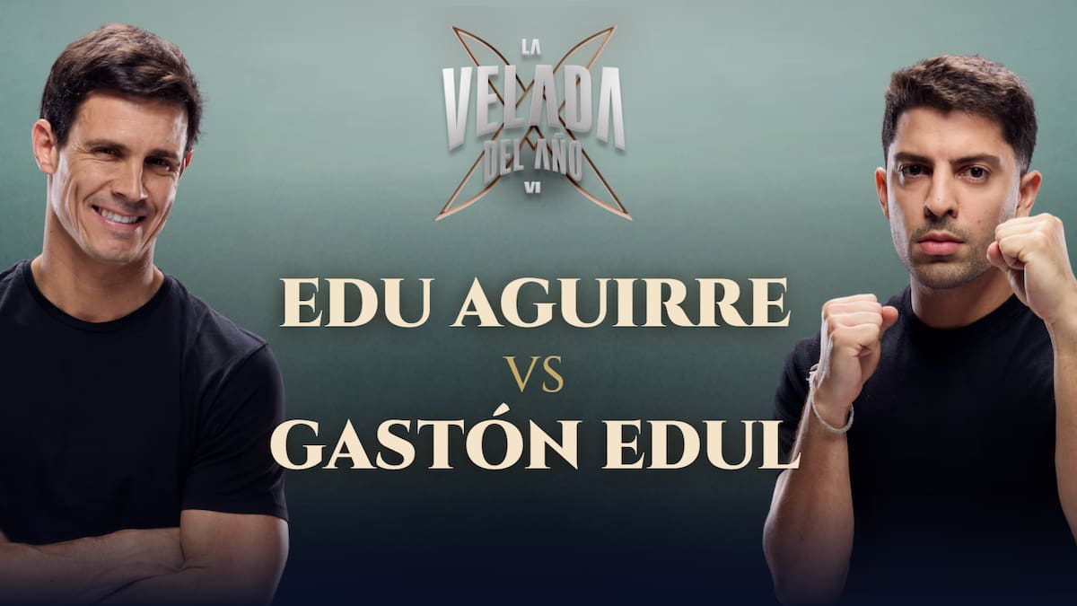 Edu Aguirre vs. Gastón Edul: cronología de una rivalidad que saltó del periodismo al ring de La Velada del Año 6