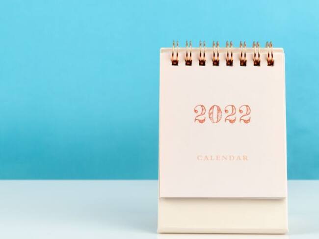 Calendario laboral de 2022.