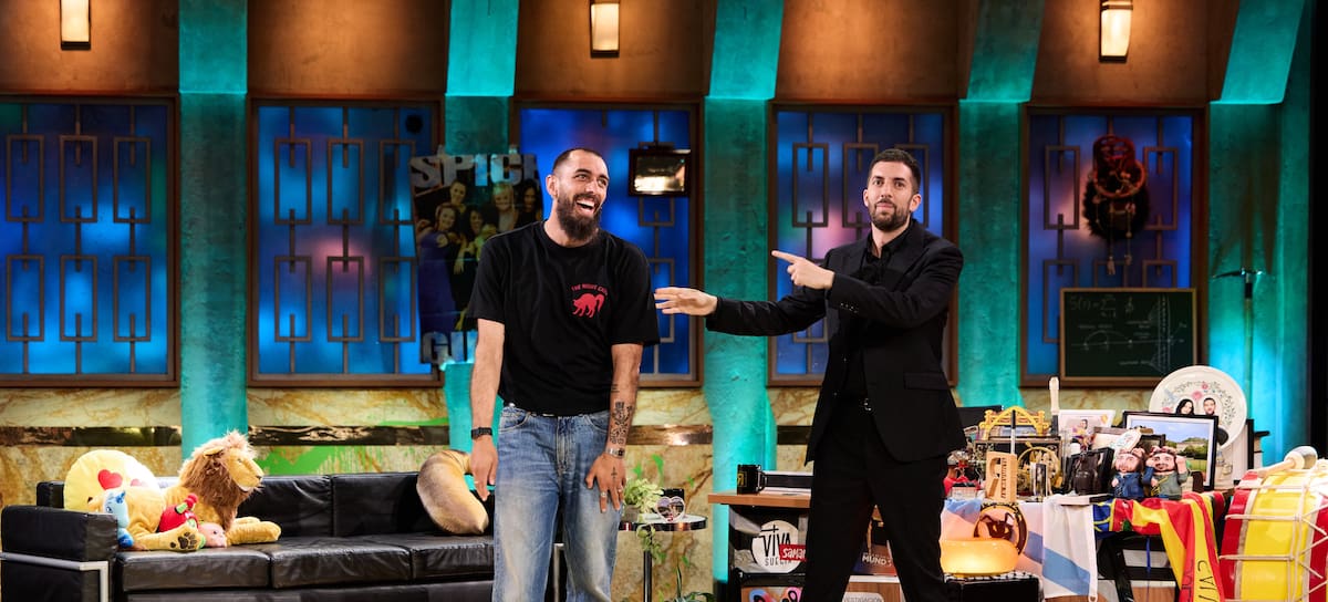Borja Iglesias, en 'La Revuelta' de La 1