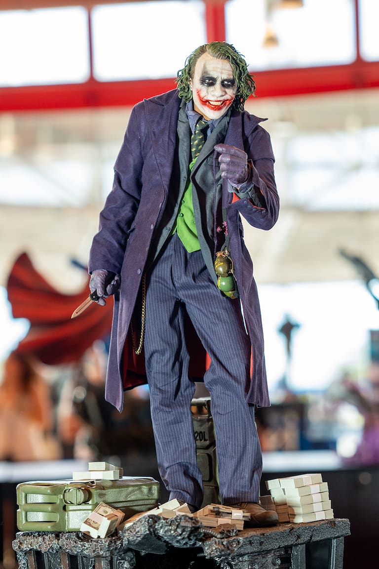 Figura de Joker en San Diego Comic-Con Málaga.