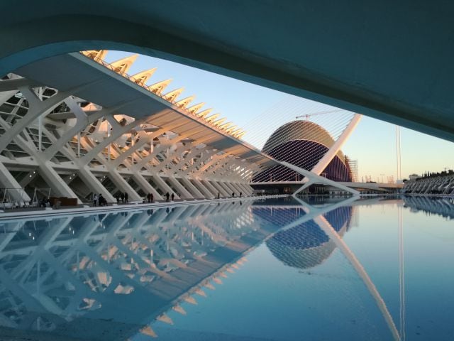 Ciudad de las Artes y las Ciencias, Valencia.