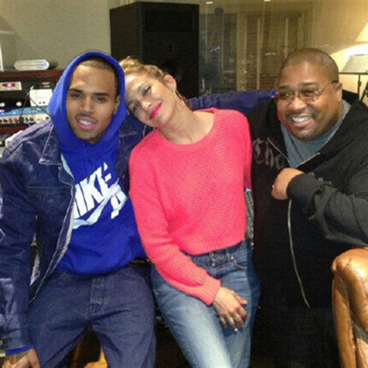 Jennifer López y Chris Brown