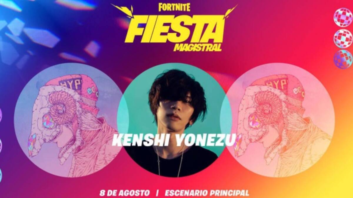 Kenshi Yonezu en Party Royale de Fortnite
