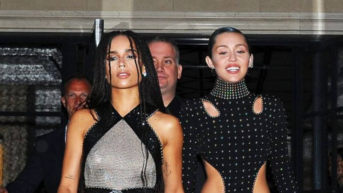 Miley Cyrus se junta con Zoe Kravitz para nueva canción