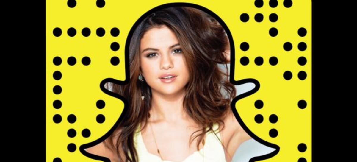 Selena Gomez @ Snapchat