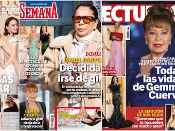Las portadas de las revistas del corazón de hoy, 18 de marzo: Paula Echevarría, Chiara Ferragni, Óscar Casas y Ana Mena