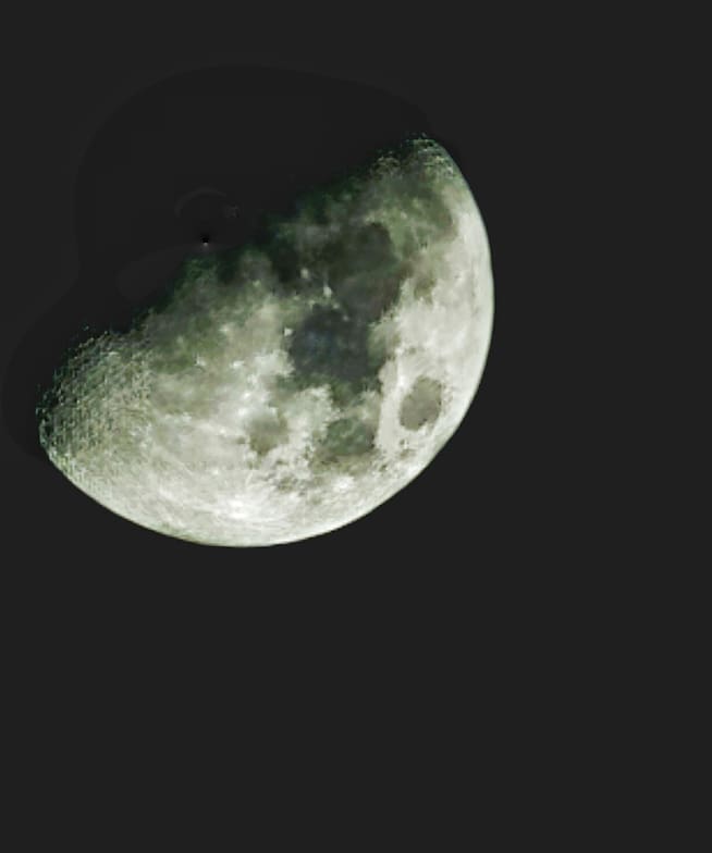 La Luna en su fase Creciente
