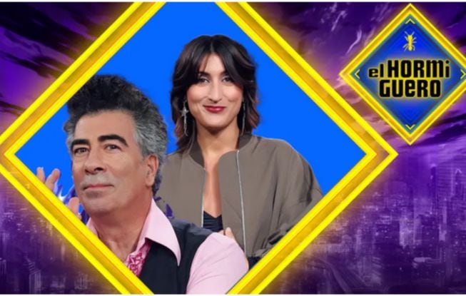 Agustín Jiménez y Susi Caramelo en &#039;El Hormiguero&#039;. 