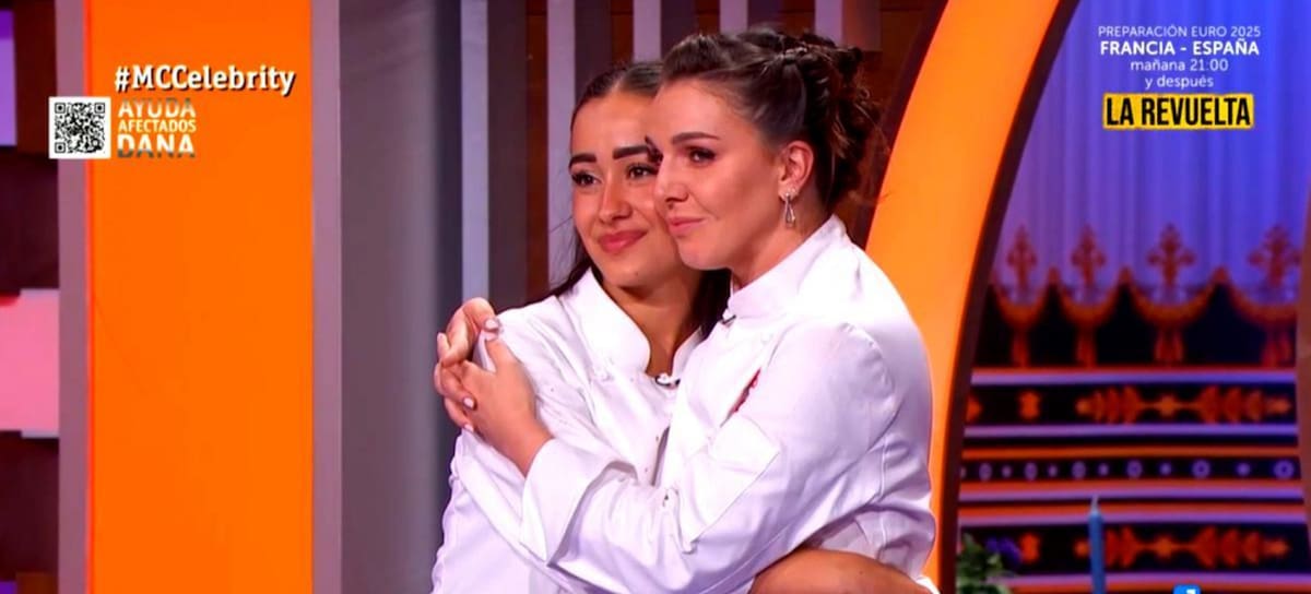 Marina Rivers e Inés Hernand, en el duelo final de 'MasterChef Celebrity 9'.