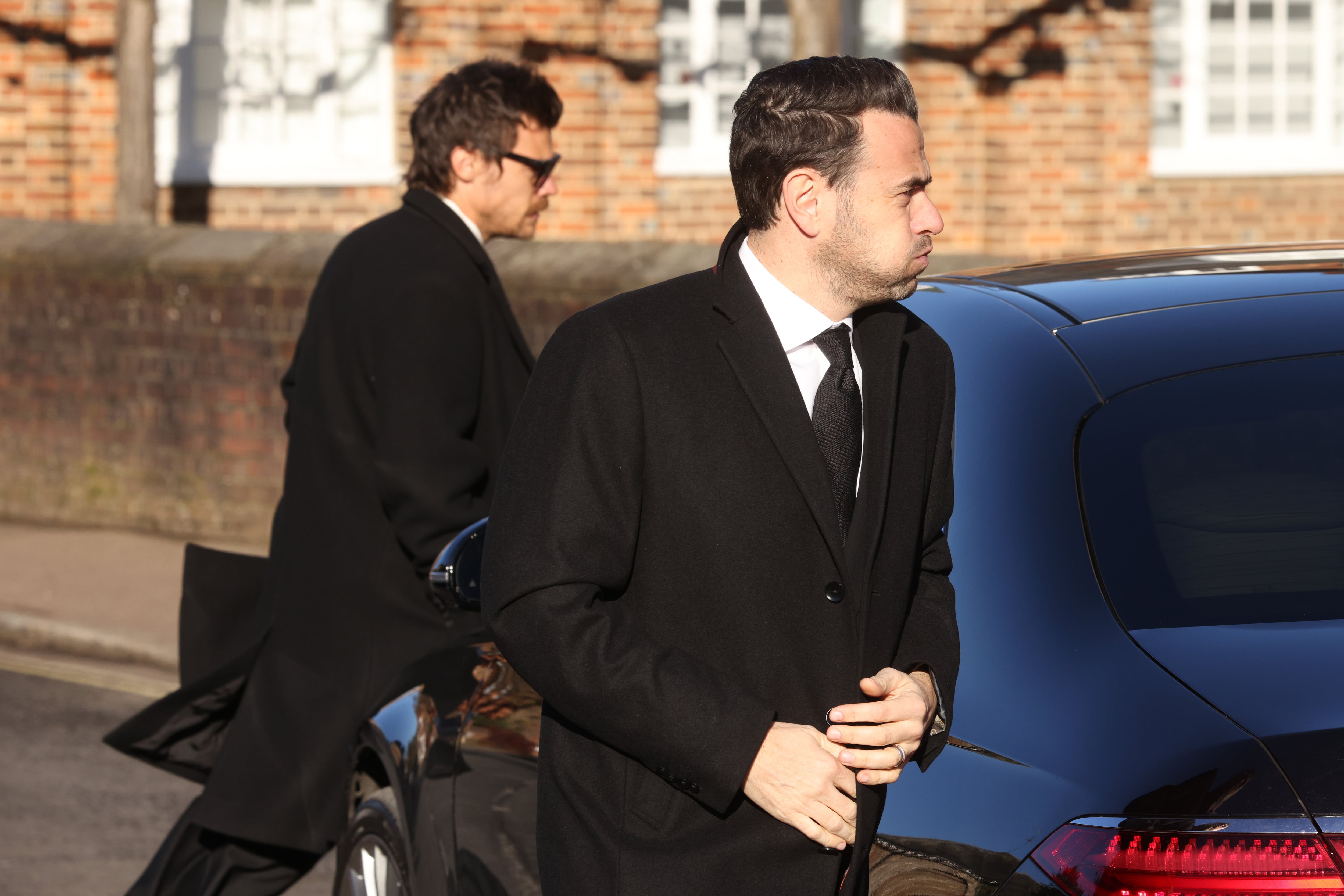 Harry Styles en el funeral de Liam Payne. (Photo by Dan Kitwood/Getty Images)