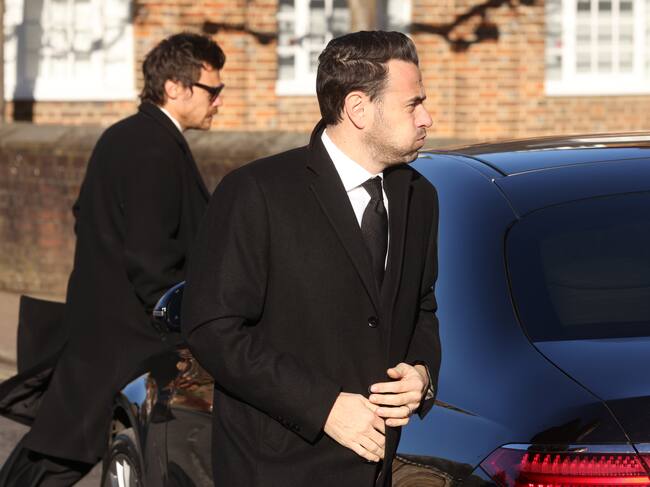 Harry Styles en el funeral de Liam Payne. (Photo by Dan Kitwood/Getty Images)